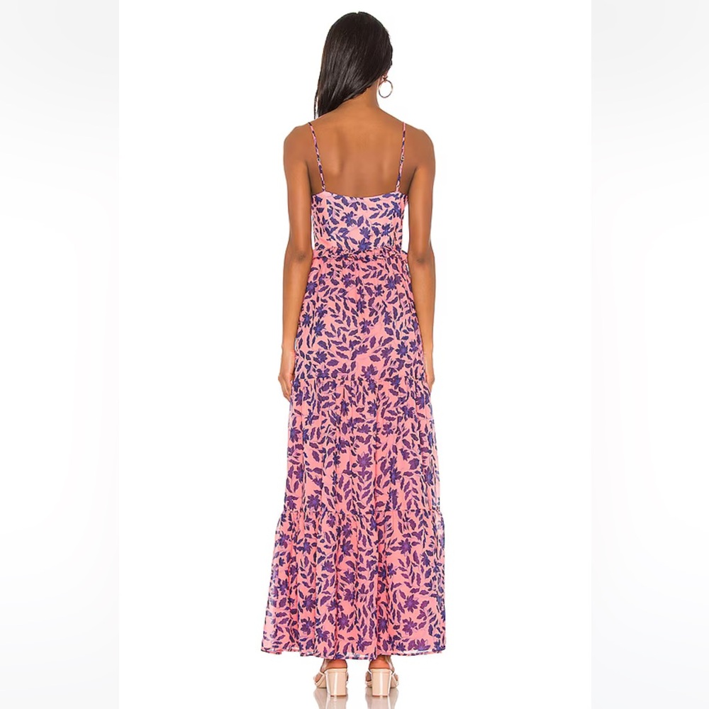 House of Harlow 1960 Eliana Dress in Pink Floral - Picture 4 of 12